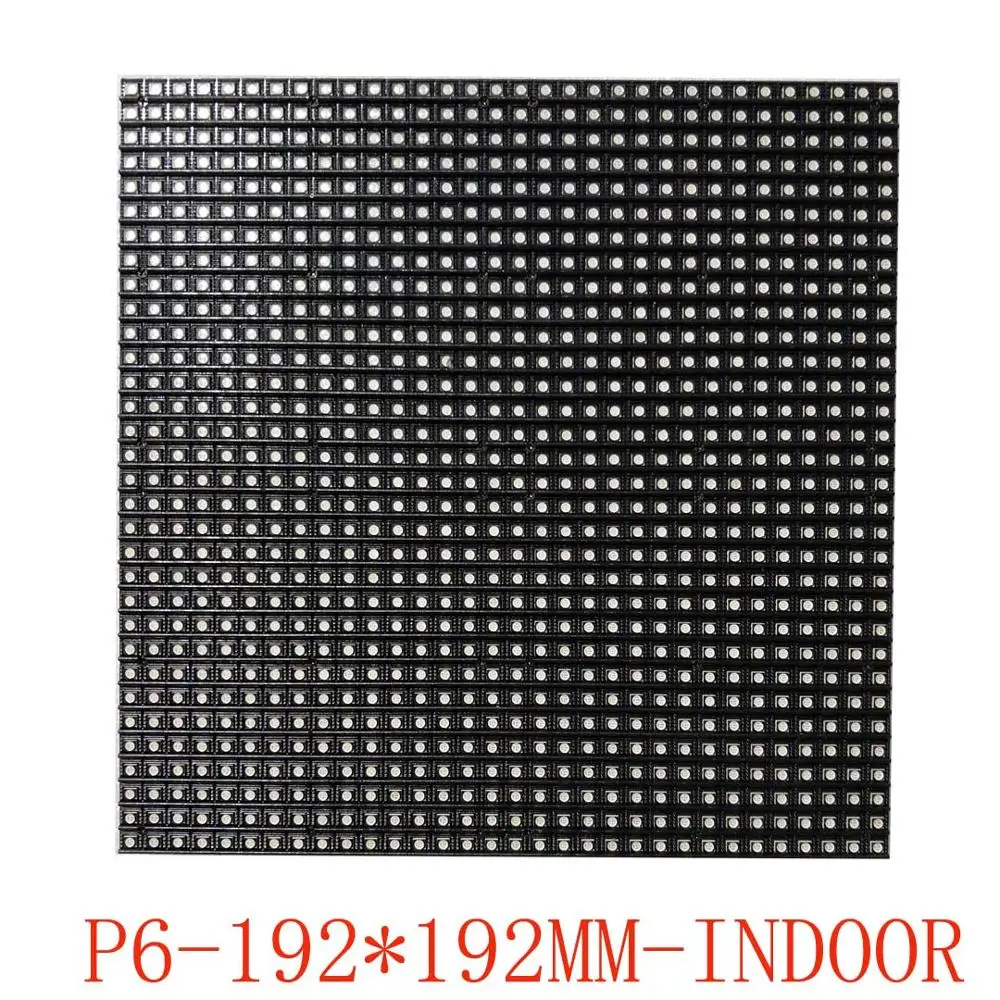 Бесплатная доставка P6 Крытый светодиодный дисплей модуль Плата 32x32 пикселей