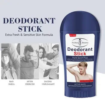 

Beauty Men 50ml Moisturizing Whitening Deodorant Cream Armpit Odor Underarm Stick Anti P9D1