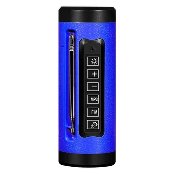 

Multifunctional Outdoor Bluetooth Flashlight Mini Speaker Player Radio, Power Waterproof Outdoor Flashlight Alarm Flashlight Lig