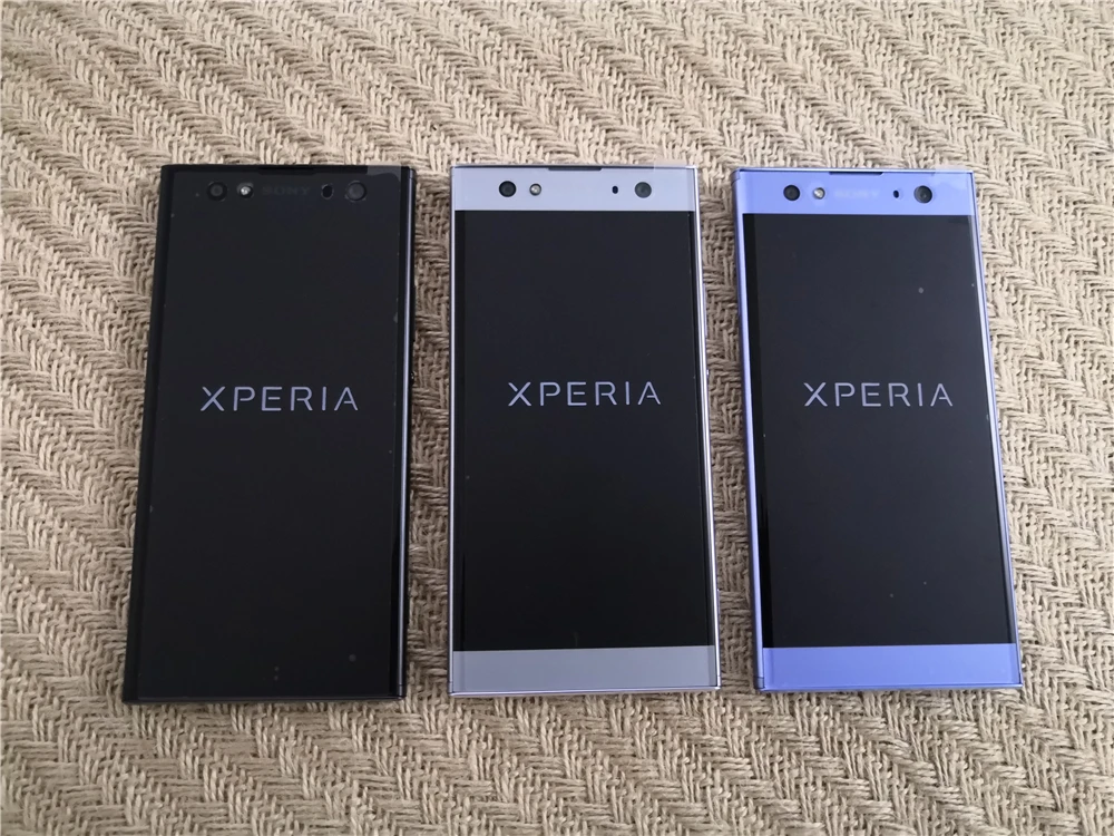 Sony Xperia XA2 ультра разблокированный Восьмиядерный 6,0 дюймов 4 Гб ОЗУ 32 Гб ПЗУ 23мп камера LTE отпечаток пальца Android мобильный телефон