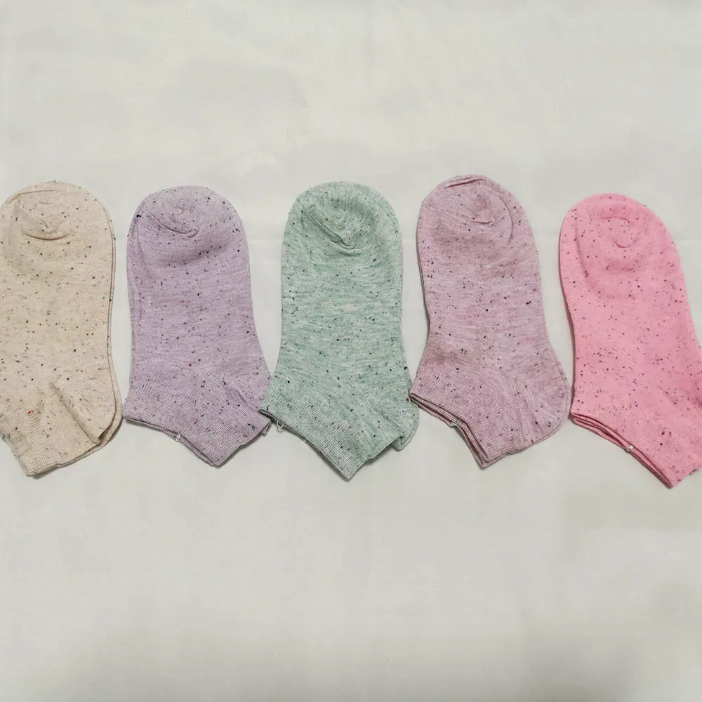 Женские носки, одноцветные, фиолетовые, серые, розовые, зеленые, мягкие, удобные, женские повседневные носки, всесезонные