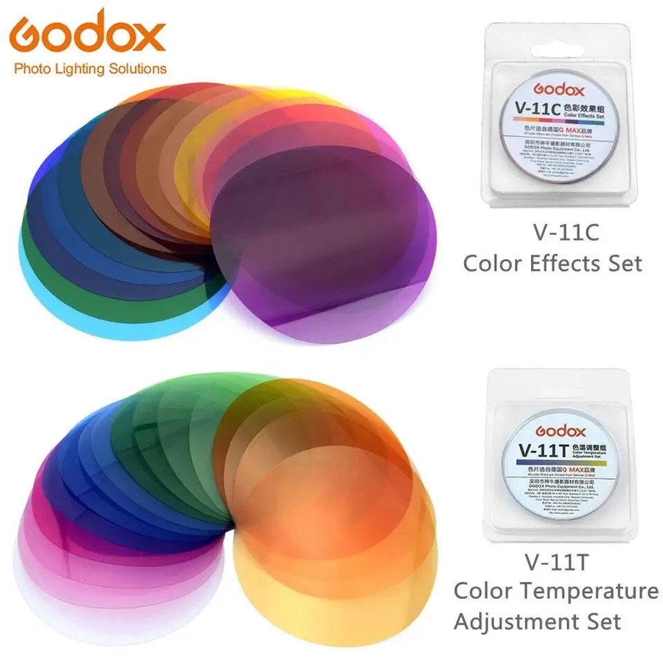 Фотовспышка Godox Φ 30 шт. Набор цветных фильтров Speedlite V11C V11T набор цветов s