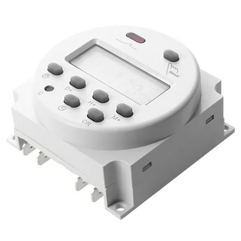 

TOP New LCD Digital Control Power Programmable Timer DC 12V 16A Time Relay Switch