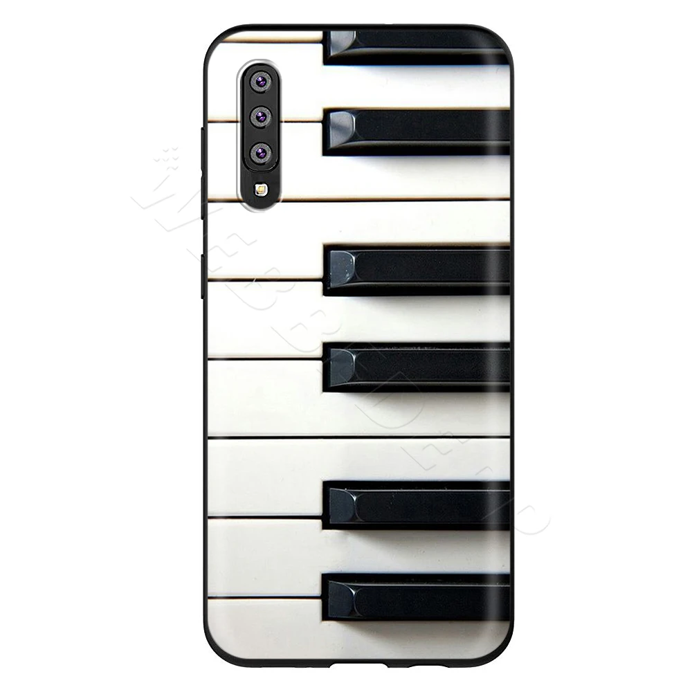 6 Webbedepp музыкальное пианино корпус клавиатуры для samsung Galaxy S7 S8 S9 S10 Edge Plus Note 10 8 9 A10 A20 A30 A40 A50 A60 A70 - Цвет: 6