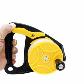 

Compact Snorkeling Scuba Diving Tech Lightweight Nylon With Thumb Stopper Outdoor Swimming Dive Safe Equipment Spool Reel