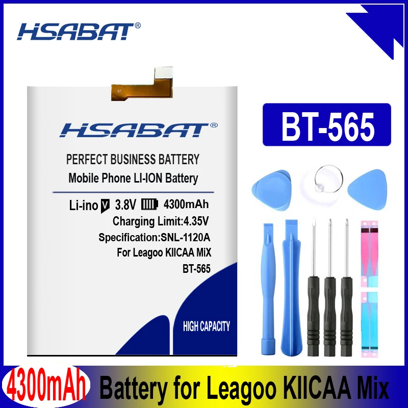 HSABAT 4300mAh BT-565 батарея для Leagoo KIICAA Mix