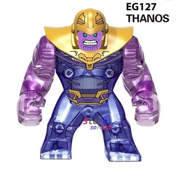 

Single Big Size Marvel Crystal Thanos Venom Carnage Batman Cull Obsidian Wolverine SpiderMan models Building Blocks Toys
