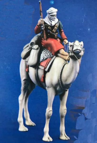 

New 1/35 Resin Figure 1pc Soldier With Camel Model Kits