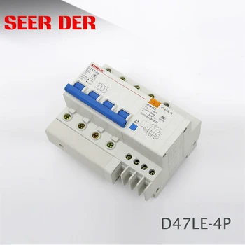 

RCBO RCD Circuit Breaker DZ47LE 4P 6A 16A 20A 25A 32A 40A 50A 63A 100A