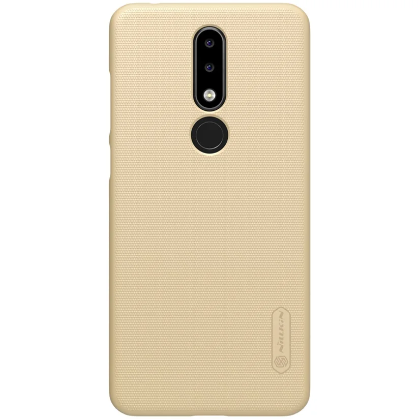 Для Nokia 9 PureView чехол Nokia 3,2 4,2 8,1 X7 5,1 Plus X5 3,1 чехол Nillkin Супер Матовый Защитный чехол жесткий чехол для ПК телефона - Цвет: 5.1Plus or X5(Gold)
