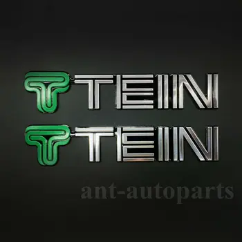 

2pcs Tein Suspension Logo Aluminum Emblem Badge Sticker Decal Genuine Part JDM
