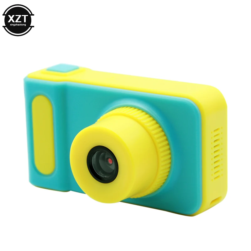 Детская игрушечная мини-камера милый видеокамера Перезаряжаемые Цифровой 1080P TF карты с 2-дюймовым Экран дисплея Развивающие игрушки для детей