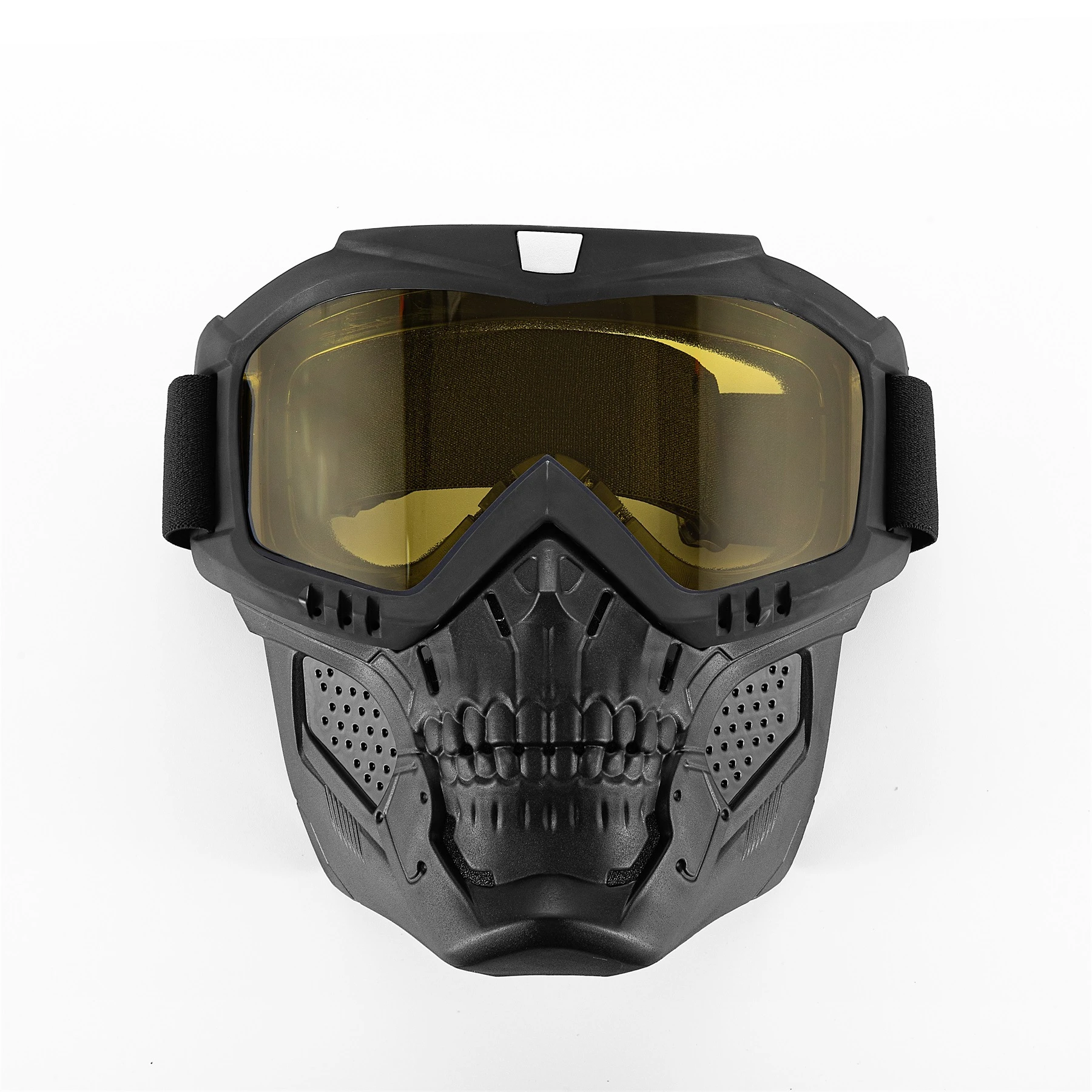 Motorcycle Goggles Skull Face Mask Offroad ATV Motocross Eyewear Race Windproof