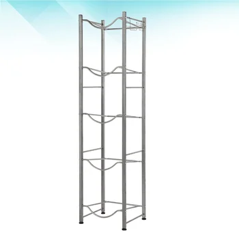 

5-Tier Water Rack Stainless Steel Heavy Duty Water Cooler Jug Rack Holder
