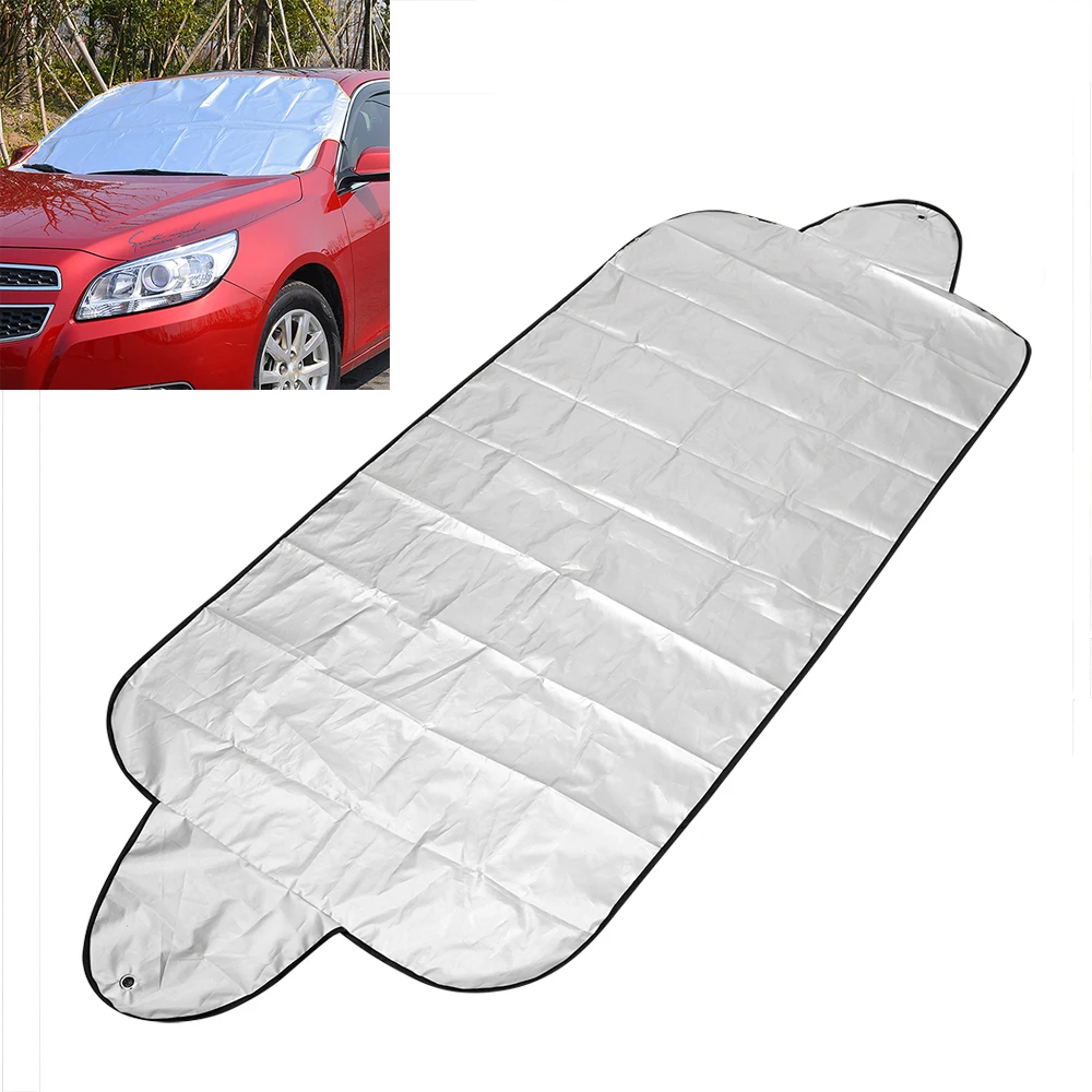 

LEEPEE Car Windscreen Cover Dust Protector Anti Snow Frost Ice Shield Auto Sun Cover Front Window Screen Car Windshield Shade