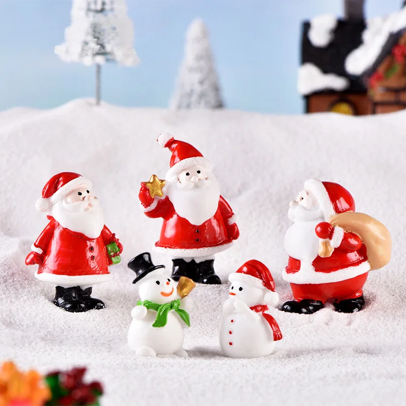 CASA delle Bambole in Miniatura Natale DA NEVE IN FINTA Neve Inverno Scene 