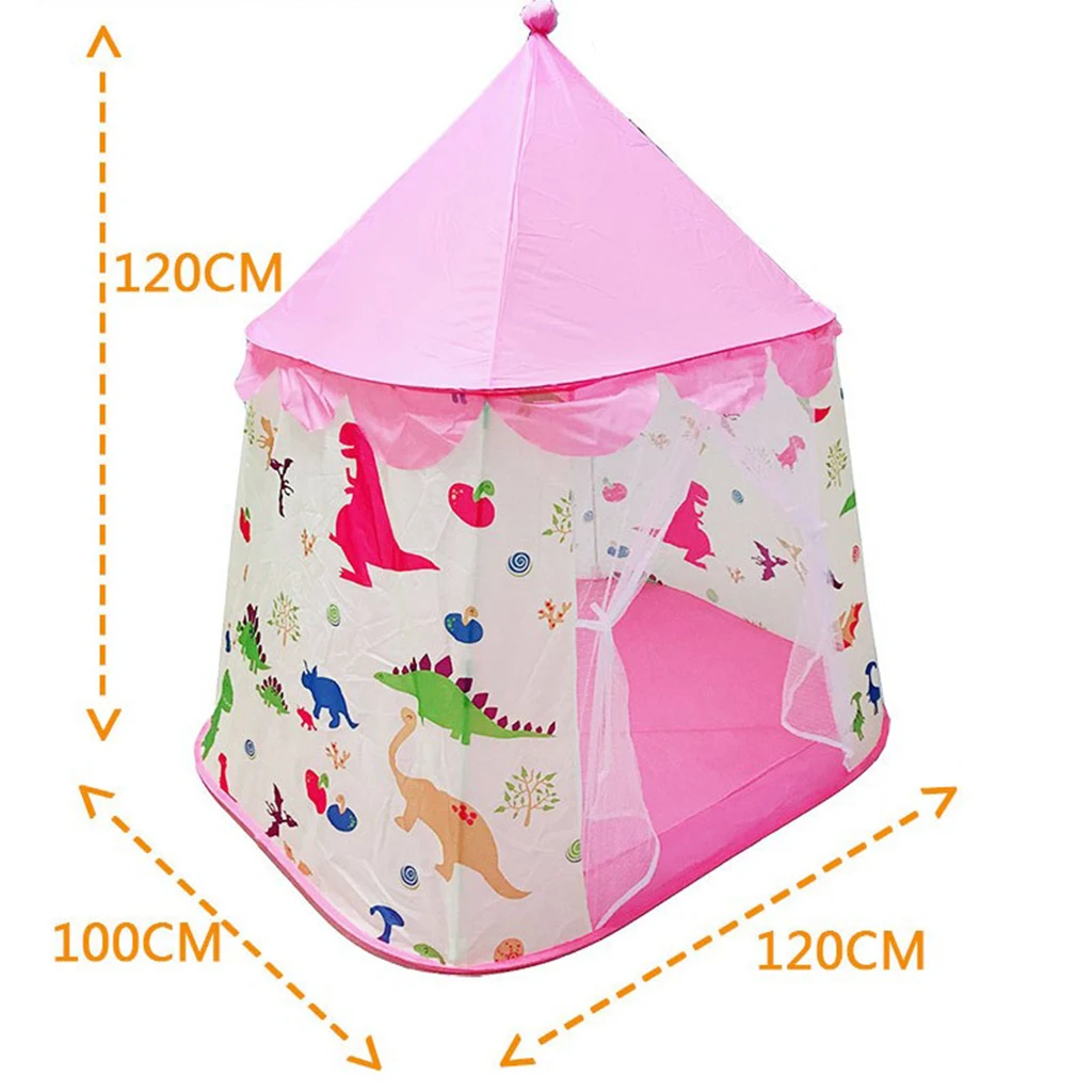 Kids Play Tent Castle Portable Playhouse - Foldable Children Toddlers Play Tent for Girls and Boys Toys Gift - Select Colors