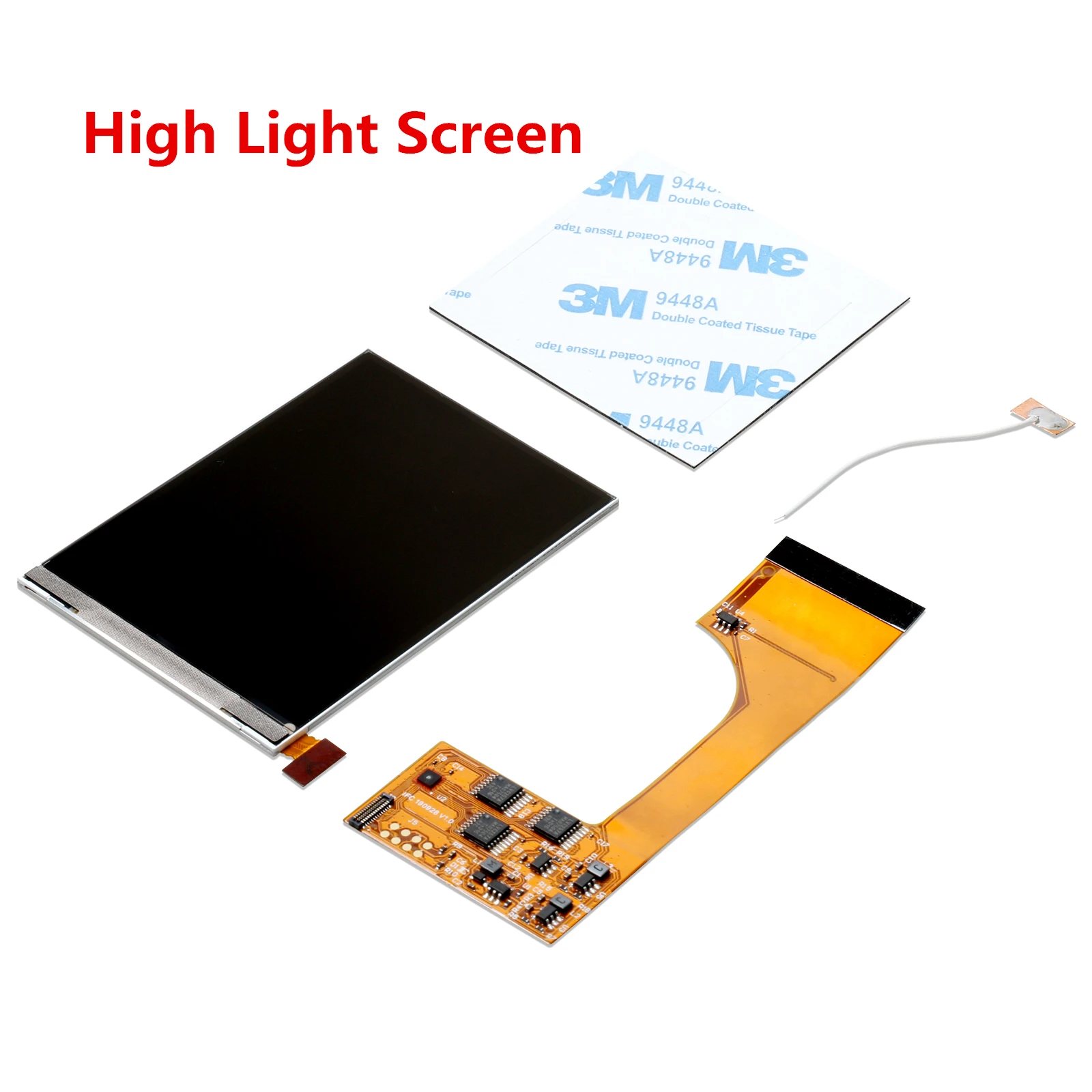 

IPS High Light Screen for Nintend GBC Game Console Accessories IPS Modification Screen Kit for GBC Console Brightness Adjustable