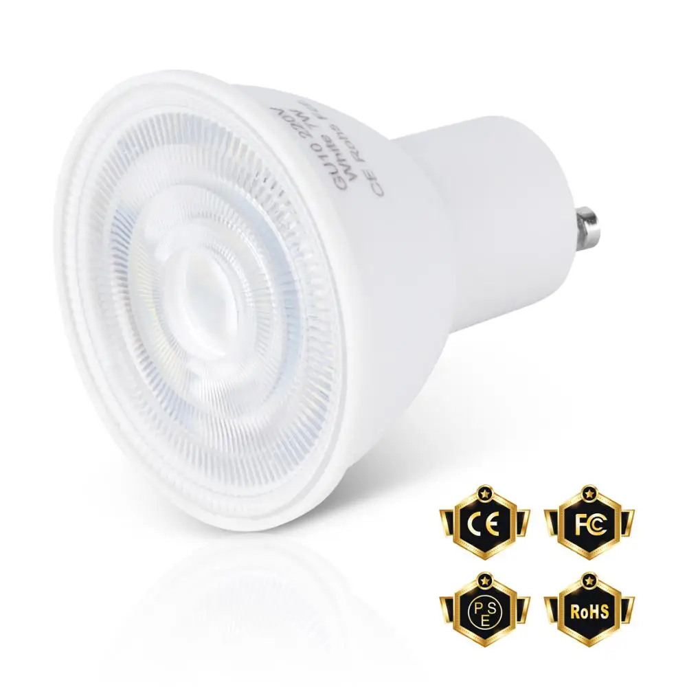 

LED GU10 220V Spotlight Led Lamp MR16 Bombillas Led Gu5.3 Spot Light Bulb 240V E27 Corn Lamp E14 5W 7W Home Ampoule gu10 2835SMD