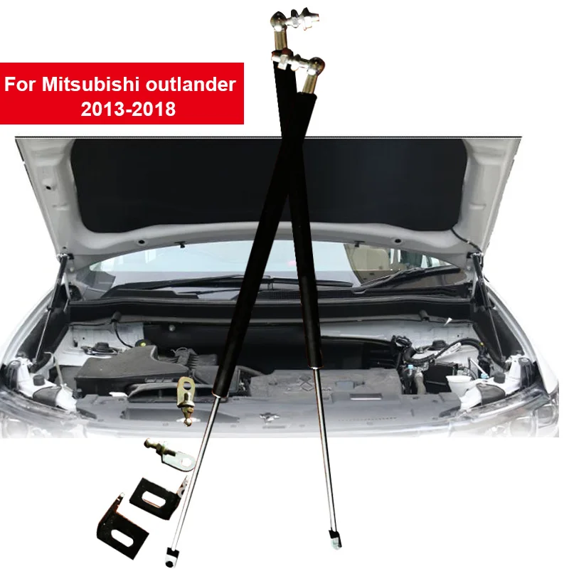Передняя крышка двигателя для Mitsubishi outlander 2013 2020 опорный стержень подъемник