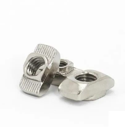 100 шт. M3/M4/M5/M6 * 15 5*8 для 30 серии t гаек скользящих никелированных Т молотков