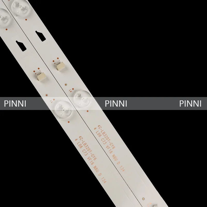 1set =2 pieces W32Sled backlight for JL.D32061330-004AS-M 4C-LB320T-JF3 4C-LB320T-GY6 Screen LVW320CSDX E13 V57 LVW320CSDX