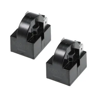 

2 Pcs 15 Ohm 2 Pin Refrigerator PTC Starter Relay