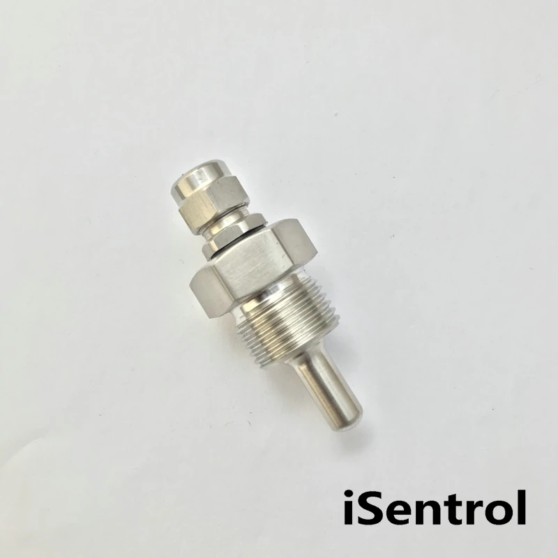 Погружная Втулка из нержавеющей стали 304 BSP 1/2 &quotдля всех SS Thermowell для Max 6 мм OD Wire PT100