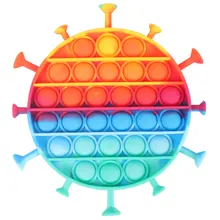 Jouet de Fidget sensoriel Push Pop, Anti Stress et Anti anxiété, autisme, besoins spéciaux 