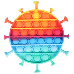 Jouet de Fidget sensoriel Push Pop, Anti Stress et Anti anxiété, autisme, besoins spéciaux 