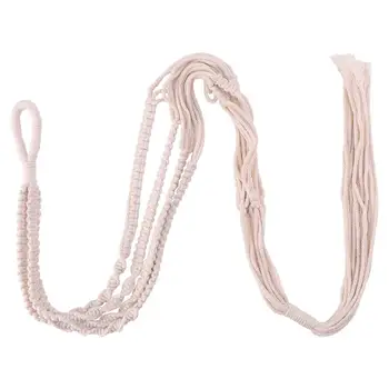 

European Style Handcraft Net Knitted Net Woven Net String Bag Plant Protection Hanging Pouch For Decoration Home Balcony