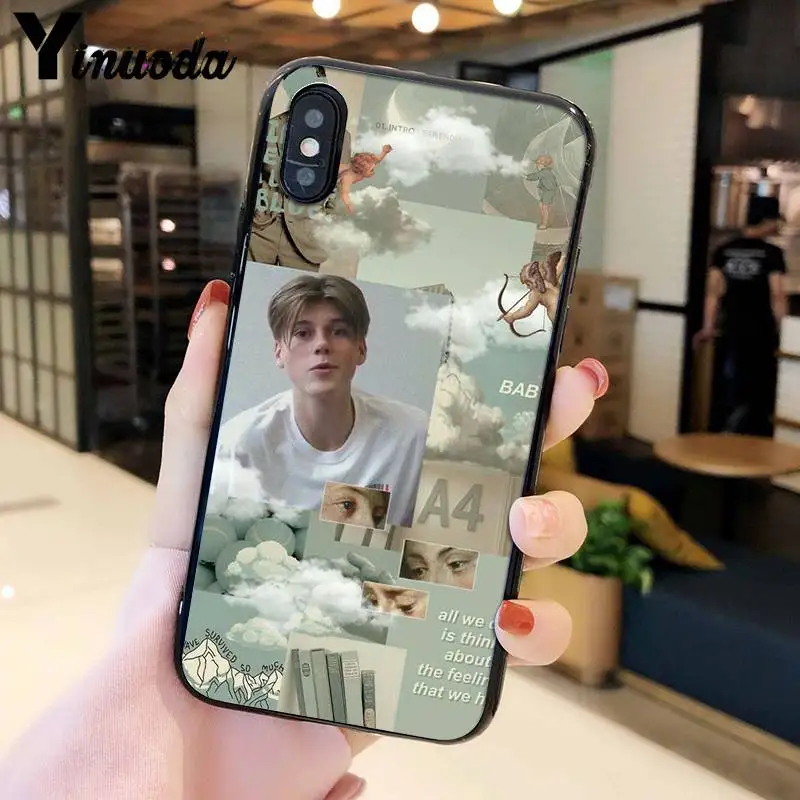 Yinuoda Ruel van Dijk Ruel черный мягкий чехол для телефона для iPhone 8 7 6 6S Plus X XS MAX 5 5S SE XR Coque Shell