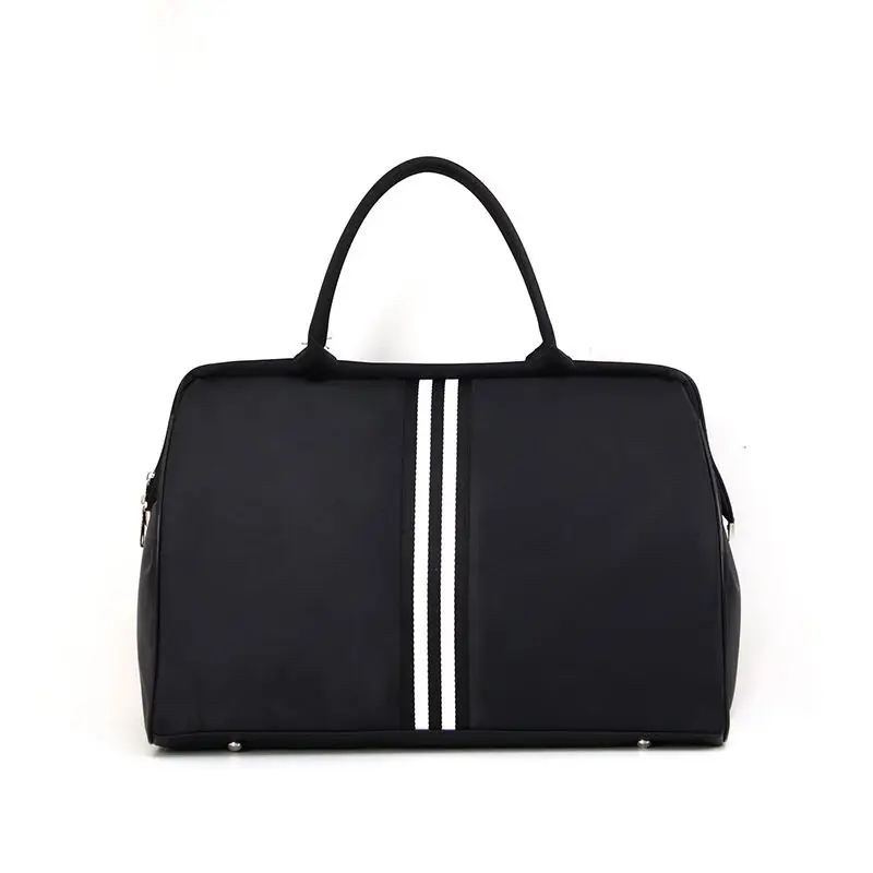 Women Overnight Weekend Traveling Bag Ladies Stripe Handbag Big Travel Light Luggage Men Foldable Duffle Bags | Багаж и сумки