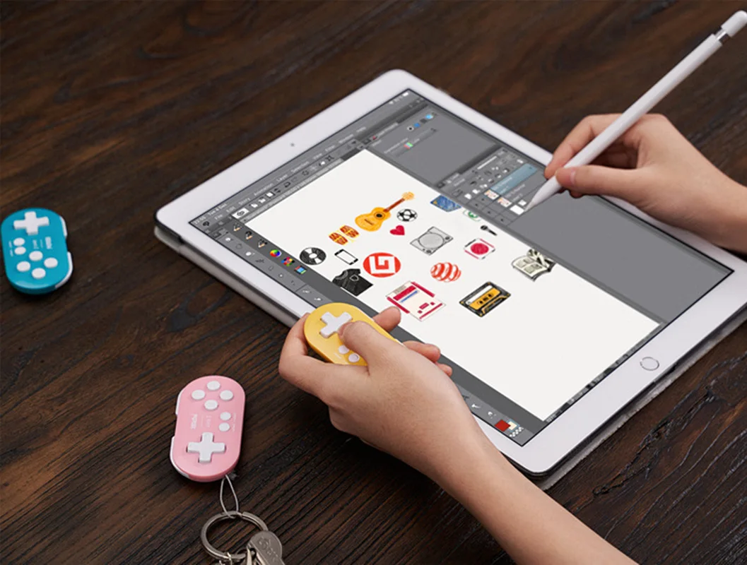 8BitDo Zero 2 Bluetooth Wireless Gamepad Game Controller Gaming For Nintendo Switch Raspberry PI Steam Win macOS