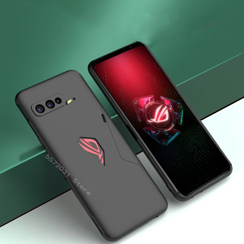 Чехол для ASUS Rog Phone 5 тонкий мягкий силиконовый матовый чехол телефона | Мобильные