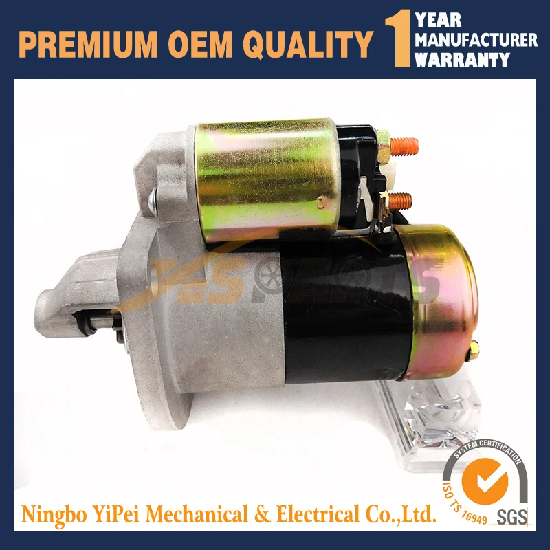 12V 9T 0.9KW Стартер для Yanmar двигатель 119255-77010 228000-5750