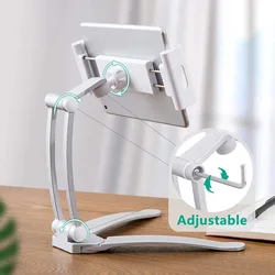 Support mural rotatif 2 en 1 pour écran Portable, support métallique pour tablette et téléphone Portable de moins de 15.6 pouces 
