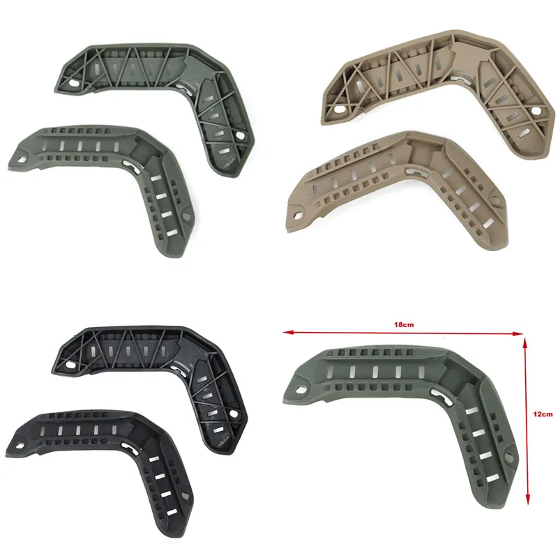 

TMC3197 Maritime Tactical Helmet guide Rail Mount Suit Limited Edition Version One Pair(BK/DE/RG)