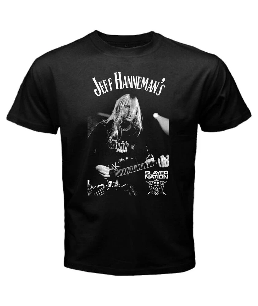 

SLAYER-Jeff Hannemans-Slayer Nation-Reguler Fit Mens Black T-Shirt