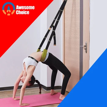 

Door Flexibility Stretching Leg Stretcher Strap for Ballet Cheer Dance Gymnastics Trainer Yoga Flexibility Leg Stretch belt
