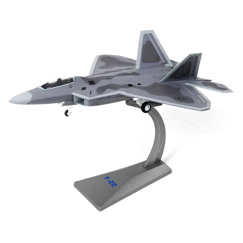 1: 72 te er bo F22 модель самолета сплав F-22 модель самолета-истребителя готовое украшение продукта военная модель самолета
