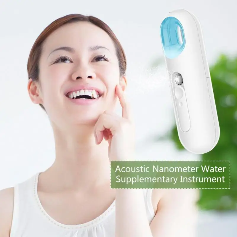 

22ml Mini Face Nano Mist Sprayer Portable Facial Steamer Beauty Tool Face Moisturizing Nebulizer Skin Care Device Mist Maker