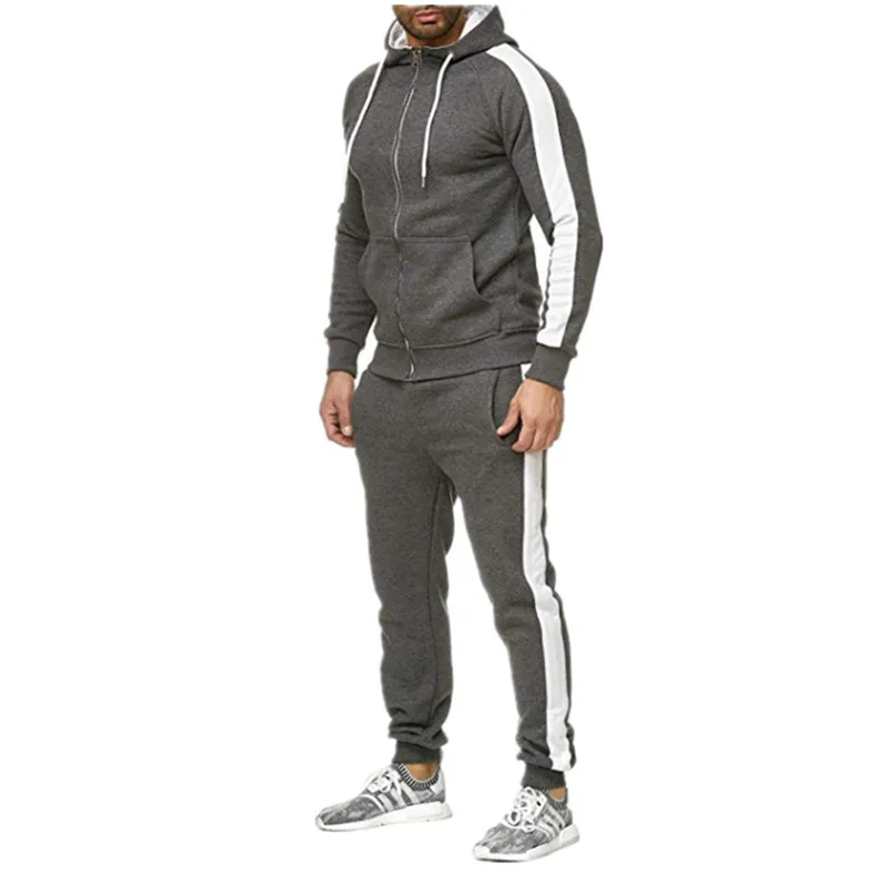 70% OFF Autumn and winter running jogging sportswear, men's sweatshirts, sportswear, workout clothes, men's sportswear, sportswear, spor