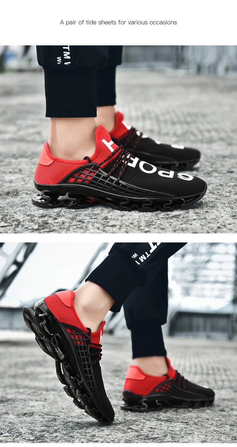 Large Size Breathable New Running Shoes Couple Fashion Casual Wild Sports Shoes Men Autumn Men's Mesh Shoes Tide Stretch Shoes
