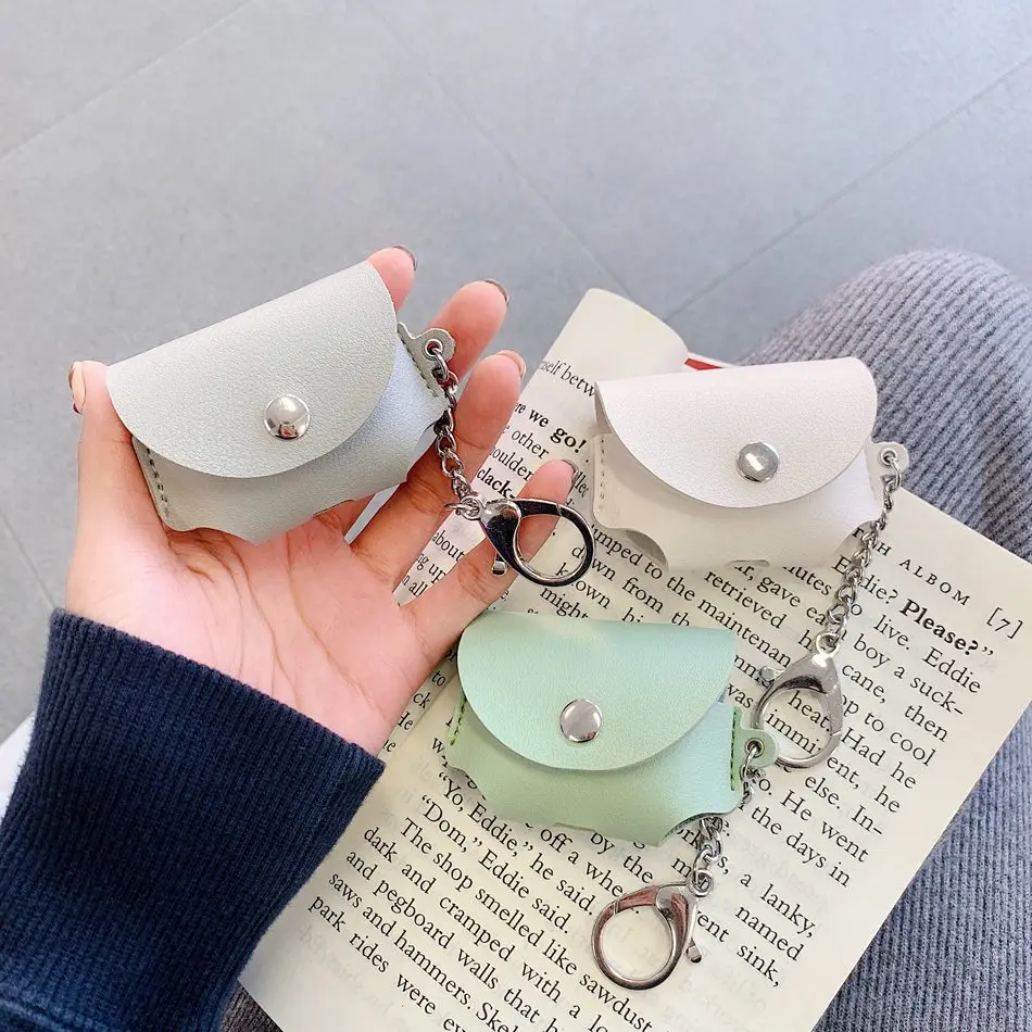 Чехол для наушников для Airpods Pro, кожаный чехол, Модный Цветной чехол для Apple Air Pods Pro 3, наушники, наушники с ремешком