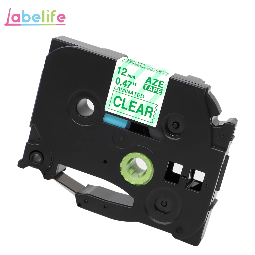 AZe-136 Labelife tze231 лента 1 шт. совместимый Brother PTouch для PT-D210 принтер этикеток 12 мм TZe 231 431 TZe TZ231 TZe-231 производитель этикеток - Цвет: AZe-136