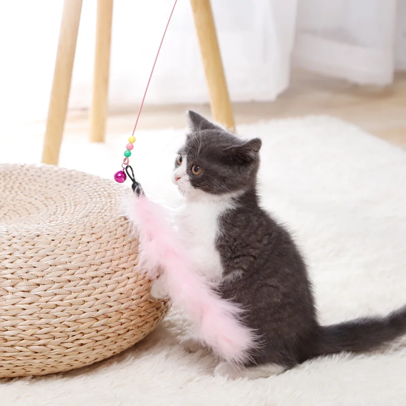 Automatic Electric Rotating Cat Toy Colorful Butterfly Bird Animal Shape Plastic Funny Pet Dog Kitten Interactive Training Toys