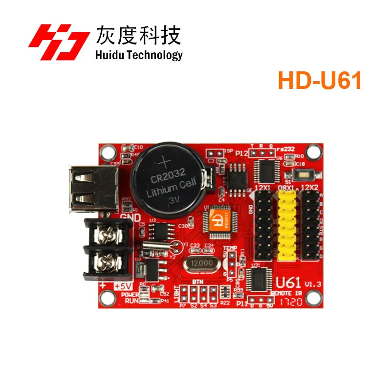 Huidu HD-U61 маленькая графическая U-DISK светодиодная карта управления | Электроника