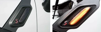 

1 pair Side Marker Lights Smoked Lens Fender Replaces Parts Replacement