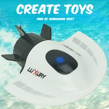Мини радиоуправляемая подводная лодка, создающая игрушки, радиоуправляемая игрушка, пульт дистанционного управления, водонепроницаемый дайвинг, рождественский подарок, радиоуправляемая led Tpys для детей, мальчиков